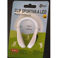Clip sportiva a led